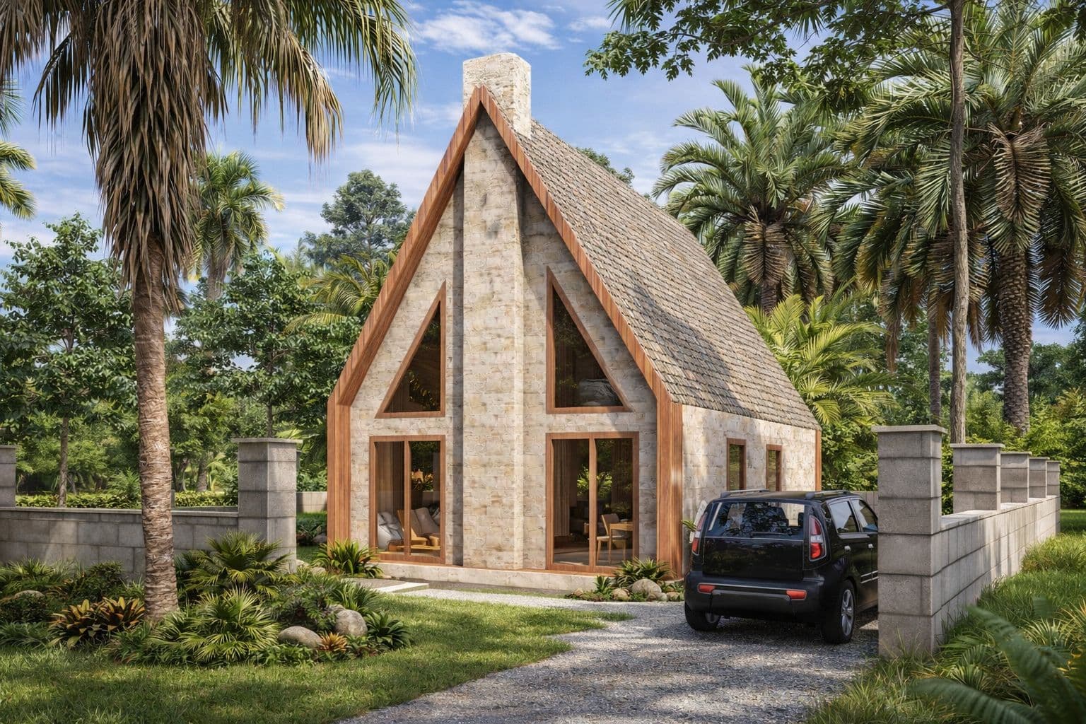 77 m² Bungalov Hafif Çelik