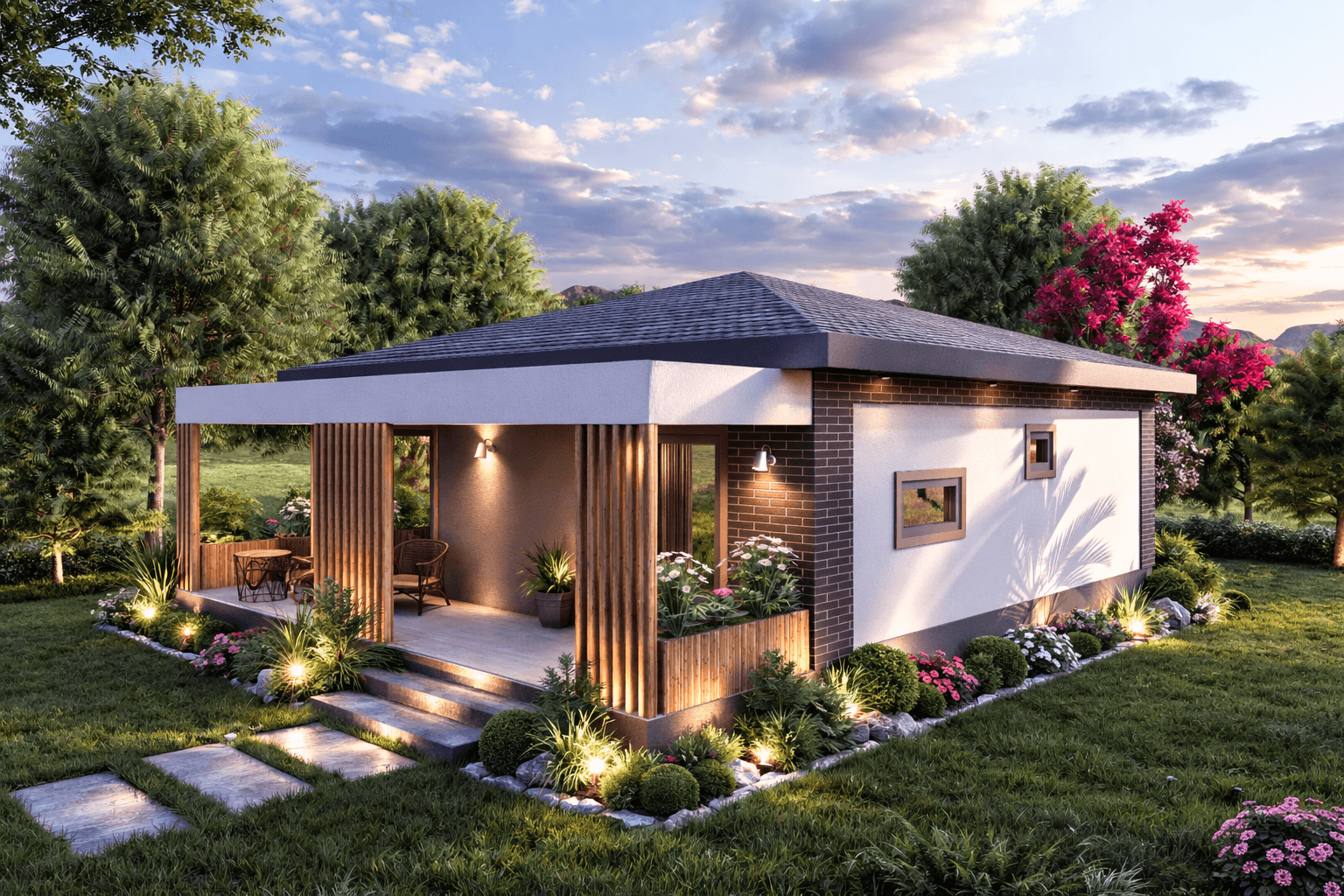 82 m² Tek Kat Betonarme Köy Evi